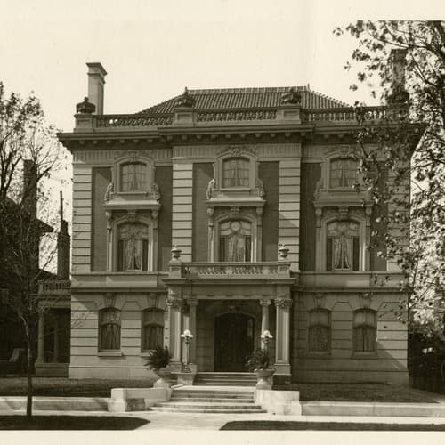 The Ferguson Mansion, photographed in 1912 — the building that has been the Filson Historical Society's home since 1986.