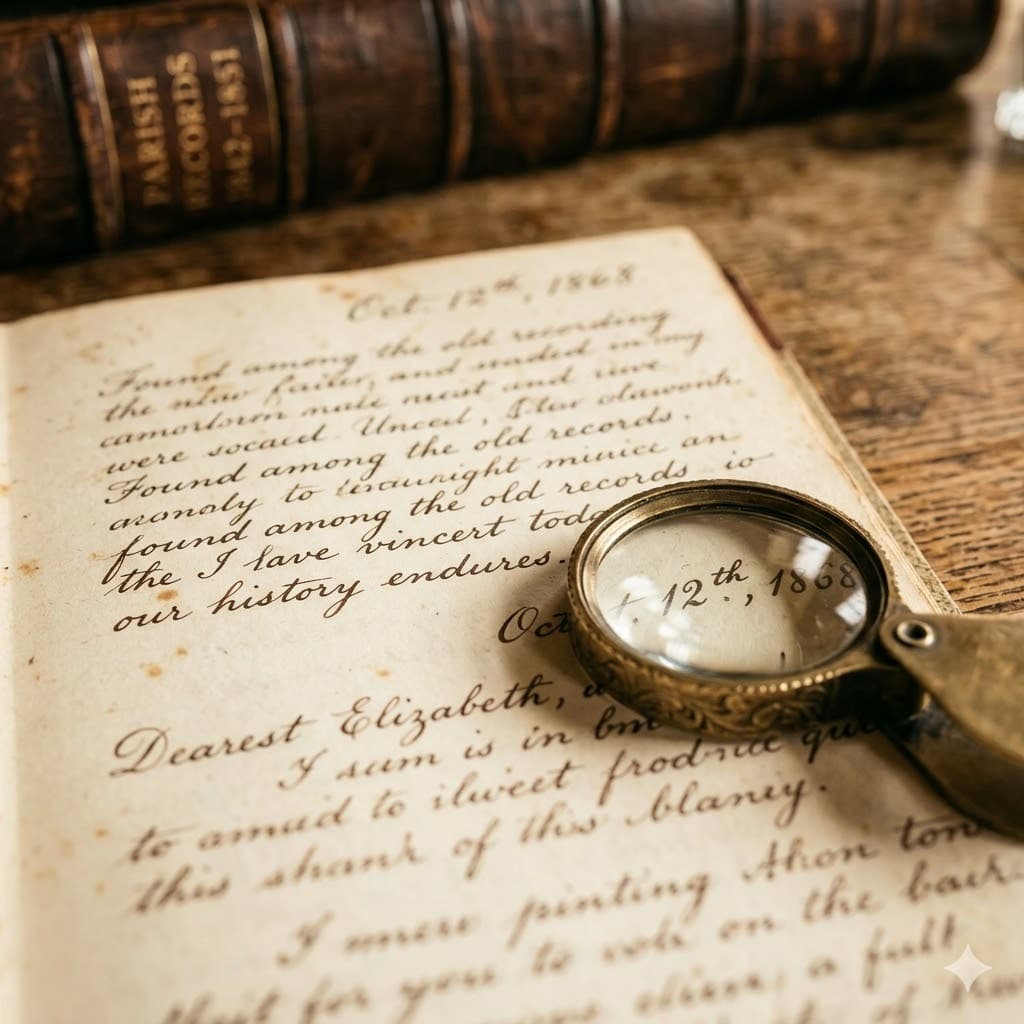 A 19th-century handwritten letter — representative of the kind of manuscript material in the Filson's collections.